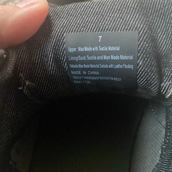 Good fellow & Co Mens Clay Mid Top Lace Up Sneaker Shoes size 7 - Picture 8 of 9